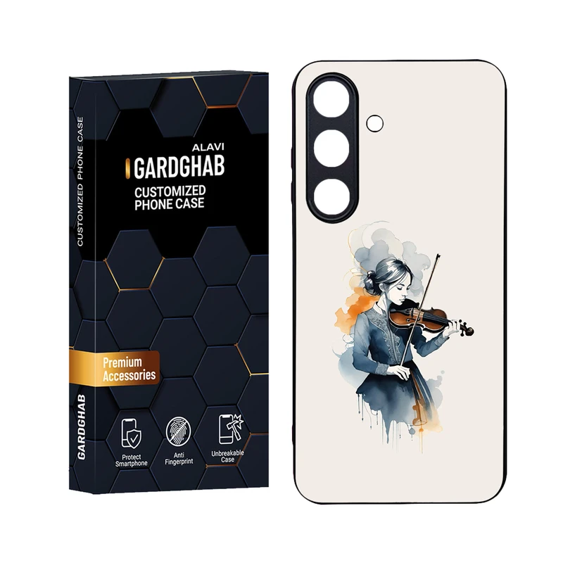 کاور گارد قاب علوی مدل Glass مناسب برای گوشی موبایل سامسونگ Galaxy S25