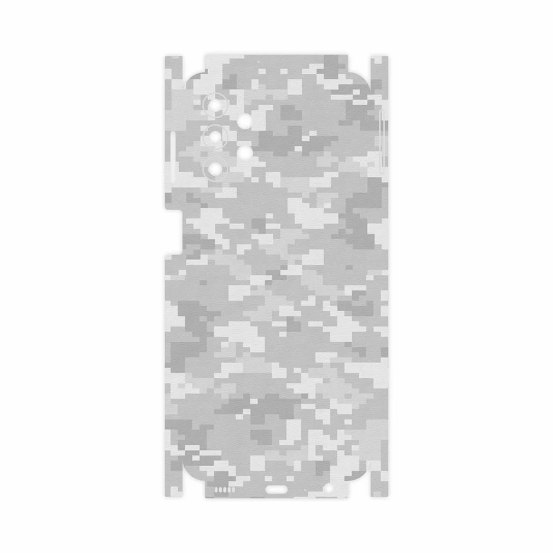 برچسب پوششی ماهوت مدل Army-Winter-Pixel-FullSkin مناسب برای گوشی موبایل سامسونگ Galaxy A32 5G