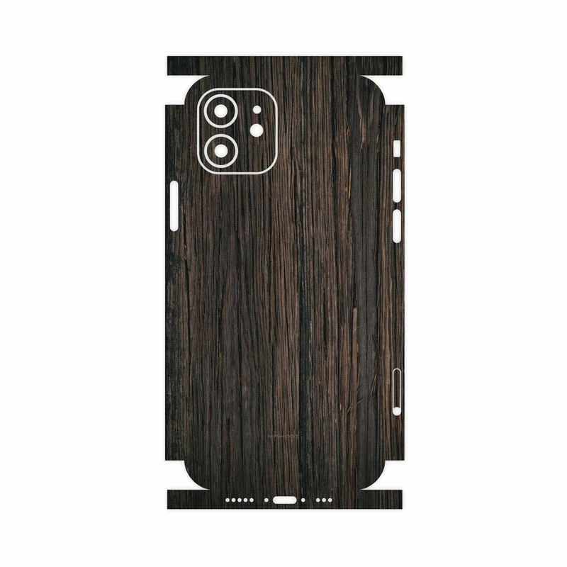 برچسب پوششی ماهوت مدل Burned Wood-FullSkin مناسب برای گوشی موبایل اپل iPhone 12
