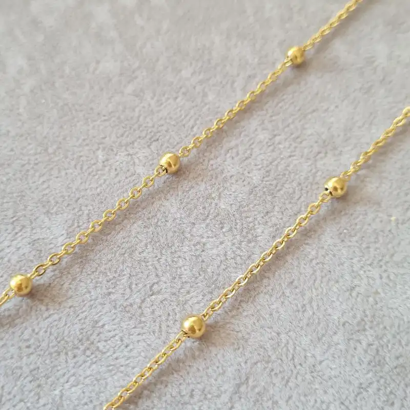 گردنبند زنانه مدل رومانتویی توپی