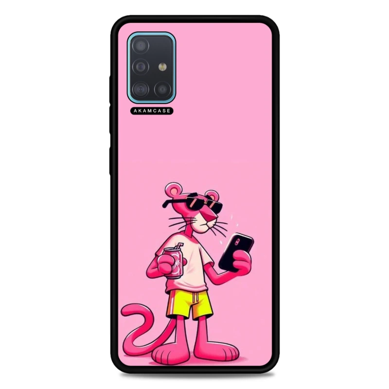 کاور آکام مدل AMC-WSGA51-PINK PANTHER8 مناسب برای گوشی موبایل سامسونگ Galaxy A51