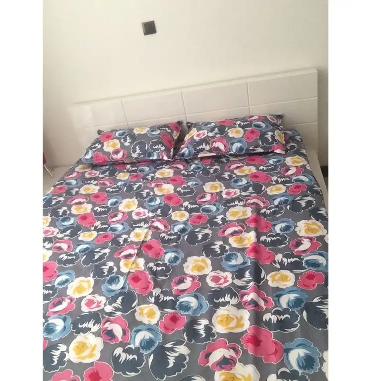 پارچه ملحفه مدل گل گردو