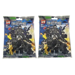 اسباب بازی شانسی مدل مینی فیگور پلیس طرح پایه دار کد 023 مجموعه 2 عددی 