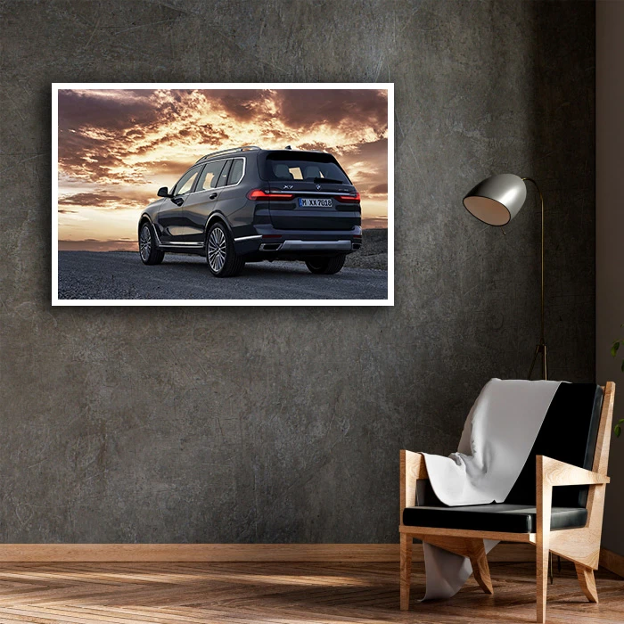 تابلو بکلیت طرح ماشین BMW مدل W-D1816