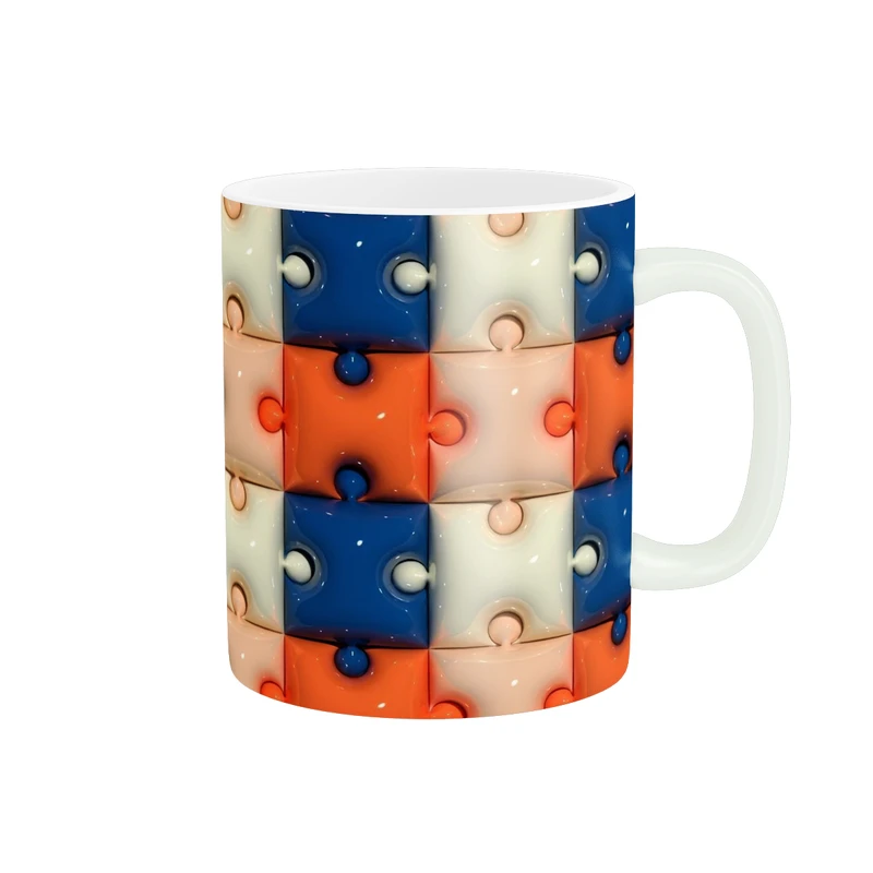 ماگ پاد آفرین طرح پازل کد 4670