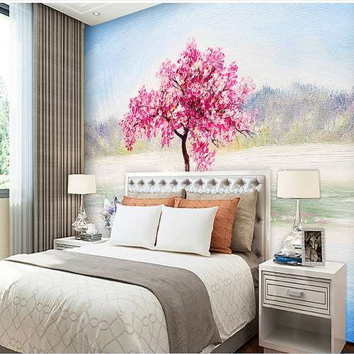 پوستر دیواری سه بعدی مدل درخت DRVF1007