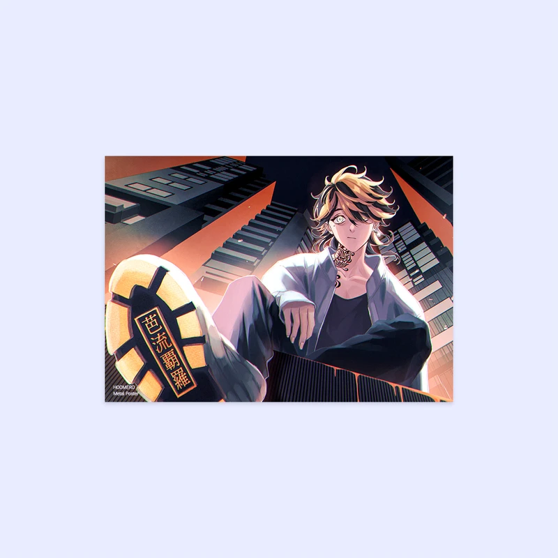 پوستر هومرو مدل فلزی طرح انیمه انتقام جویان توکیو کد PS1456