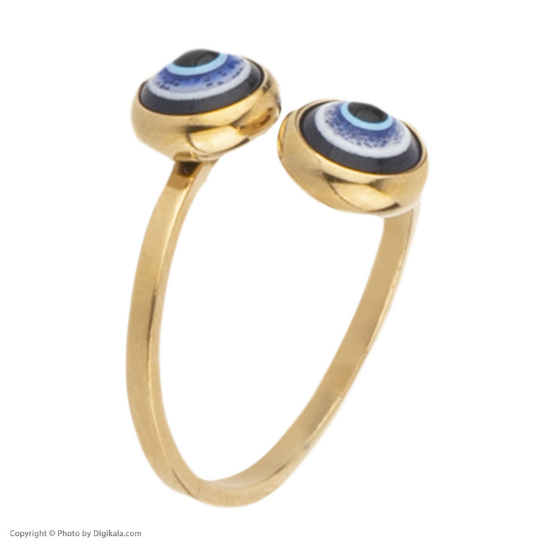 انگشتر زنانه مدل چشم نظر كد RNG12-GL