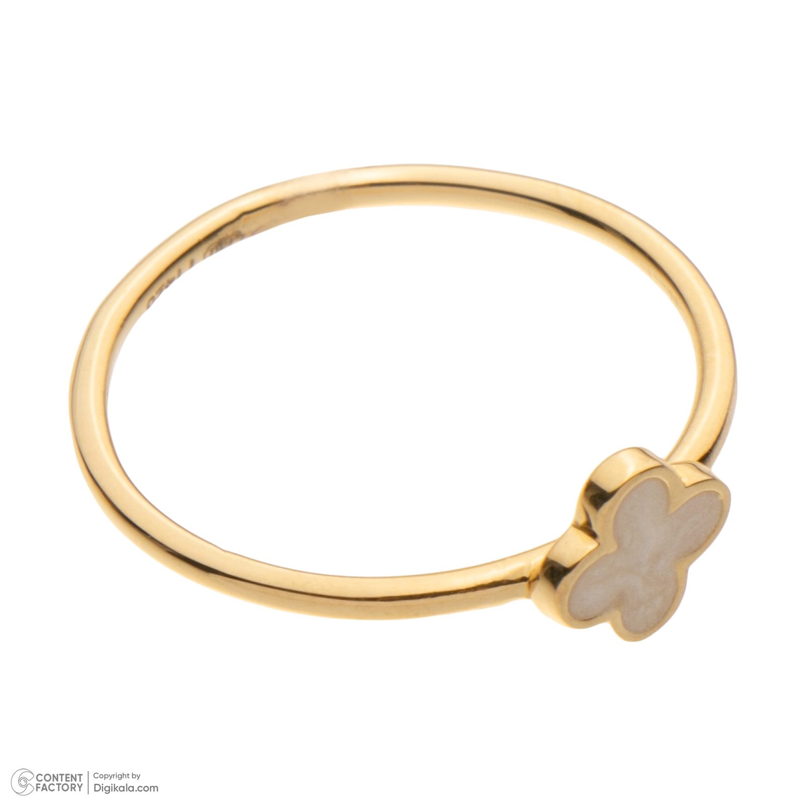 انگشتر طلا 18 عیار زنانه درریس مدل rt7176 -  - 4