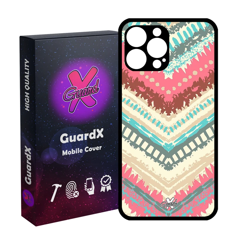 کاور گارد ایکس طرح Colors مدل Glass10129 مناسب برای گوشی موبایل اپل iPhone 13 Pro Max