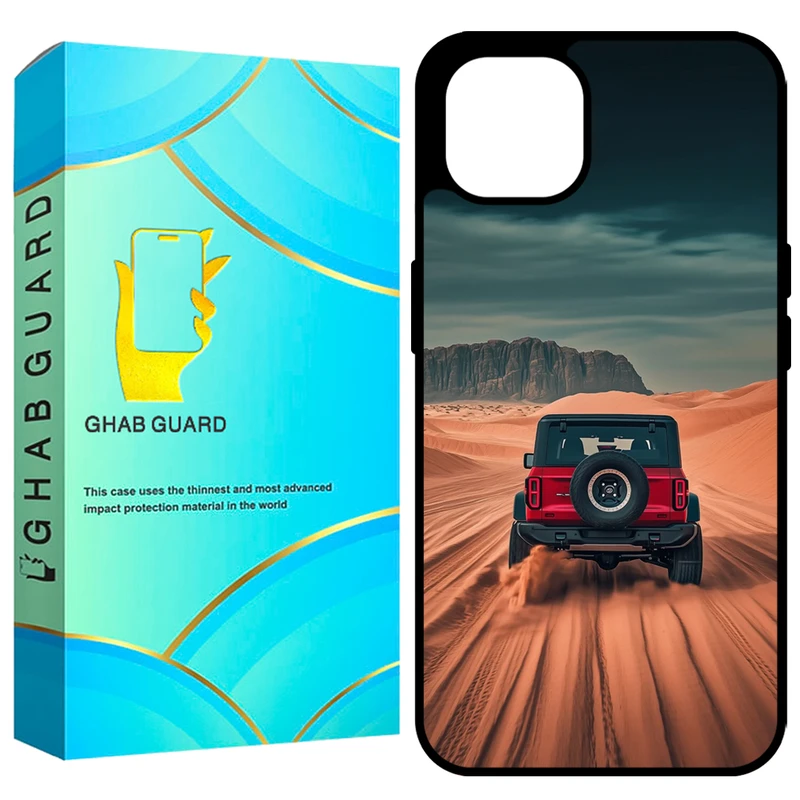 کاور قاب گارد طرح ماشین مدل GCHP15 مناسب برای گوشی موبایل اپل iPhone 15