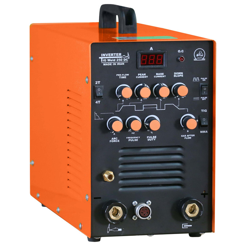 دستگاه جوش 250 آمپر جوش صنعت غرب مدل TIG 250 DC دستگاه جوش 250 آمپر جوش صنعت غرب مدل TIG 250 DC