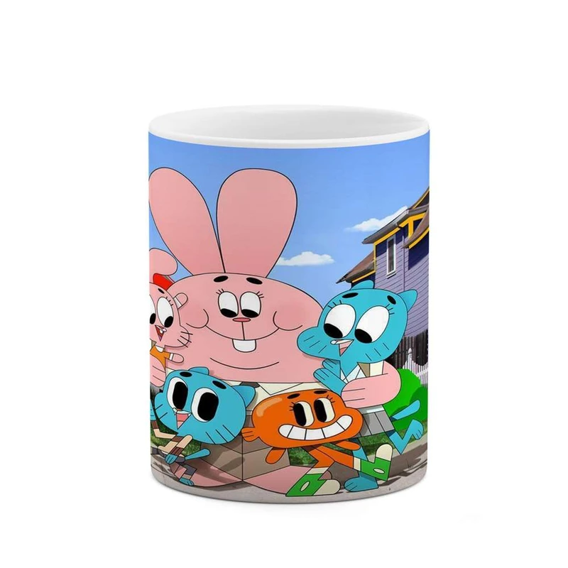 ماگ کاکتی مدل کارتون The Amazing World Of Gumball کد mgh23390