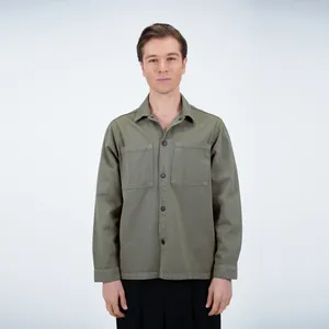 پیراهن آستین بلند یقه برگردان مردانه پاتن جامه مدل 04M8752