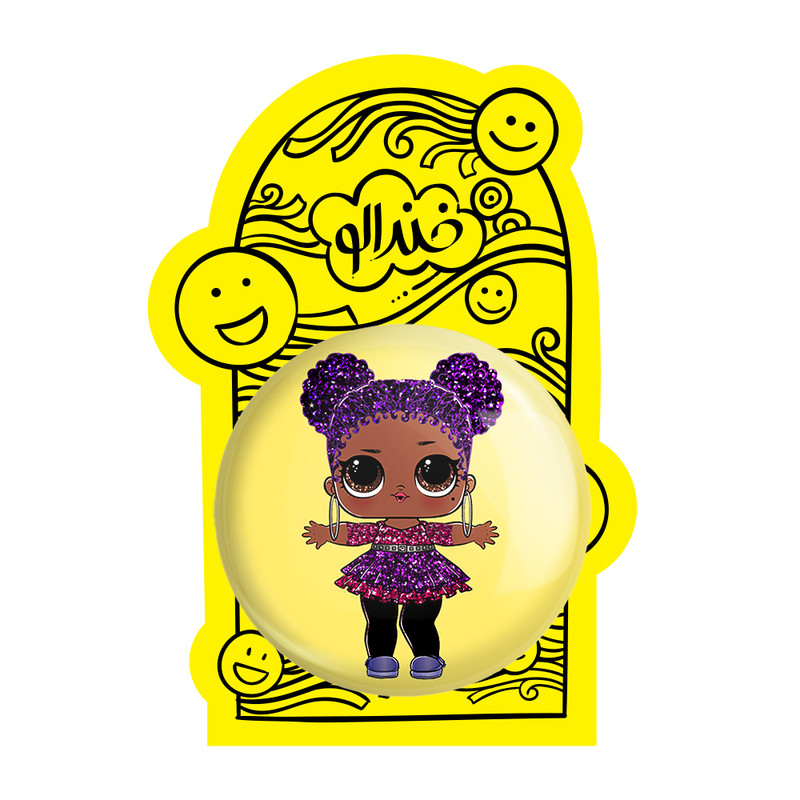 آینه جیبی خندالو مدل عروسک ال او ال LOL کد 27870