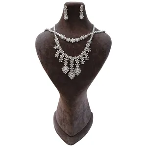 نیم ست نقره زنانه مدل ca5240