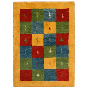 گبه دستبافت یک و نیم متری مدل  ایلیاتی کد 522899