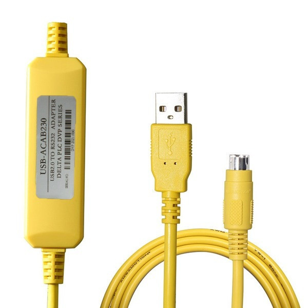 کابل پروگرامر آمساموشن مدل PLC DELTA کد USB-ACAB230