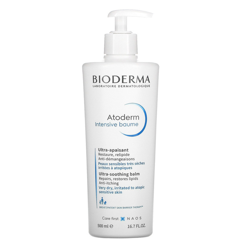 بالم مرطوب کننده بایودرما مدل ATODERM INTENSIVE حجم 500 میلی لیتر