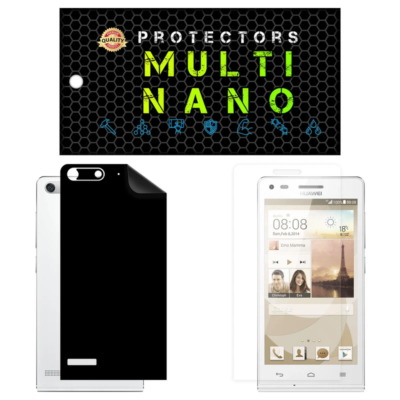 محافظ صفحه نمایش مولتی نانو مدل X-SFM مناسب برای گوشی موبایل هوآوی Ascend G6 به همراه برچسب پوششی