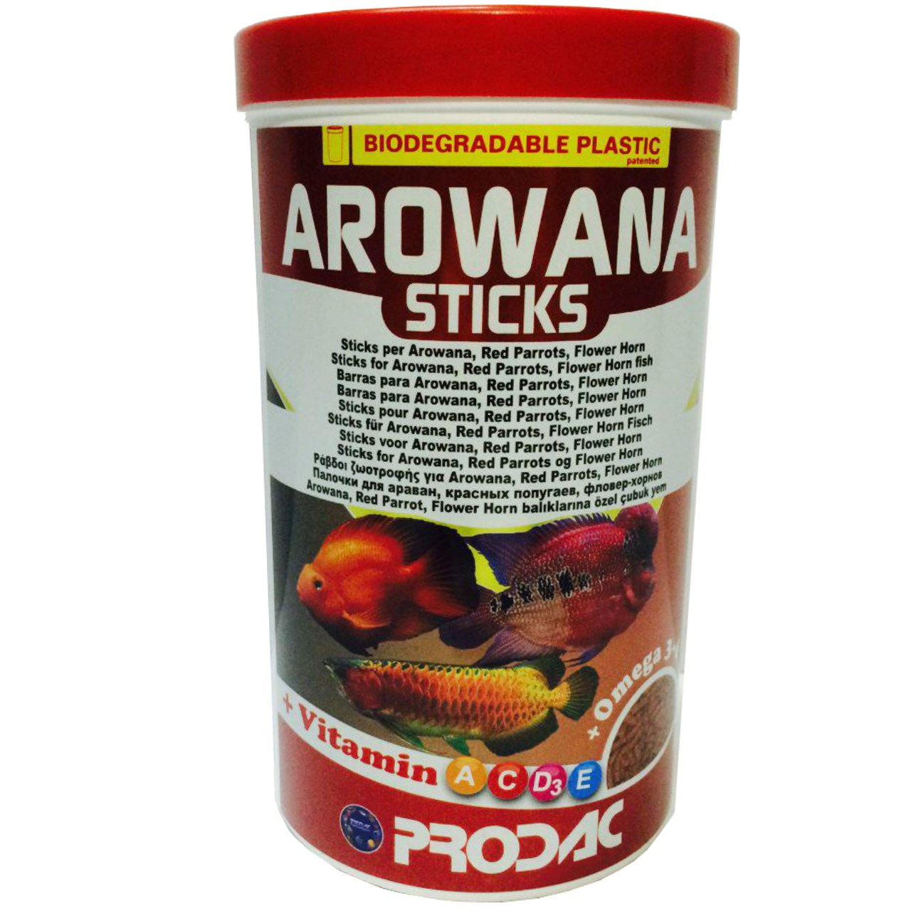 غذای ماهی پروداک مدل Arowana Sticks وزن 450 گرم
