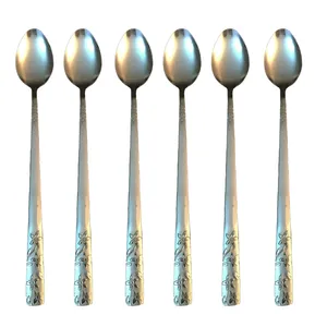 قاشق شربت خوری مدل diamond south بسته 6 عددی