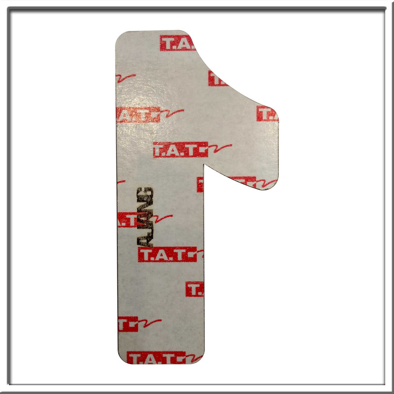 تابلو راهنما آژنگ طرح مستطیل مدل شماره و اعداد کد NUC-1-428