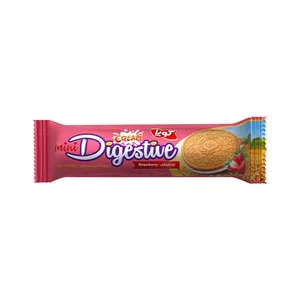 بیسکوییت مینی دایجستیو کرمدار توت فرنگی کوپا - 83 گرم