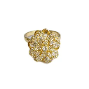 انگشتر زنانه مدل گل شبدر