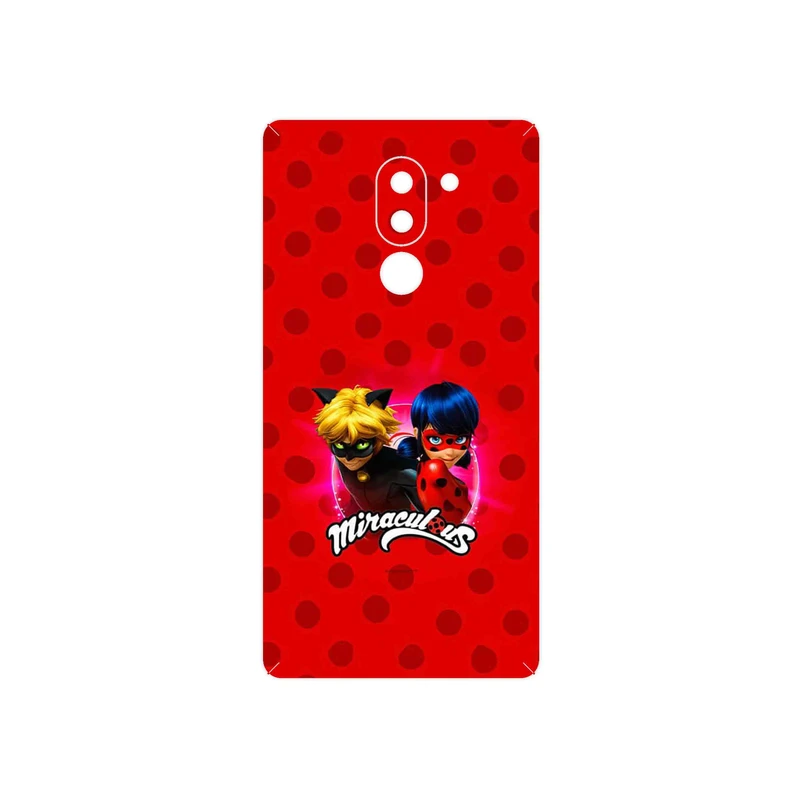 برچسب پوششی ماهوت مدل Ladybug and Cat Noir مناسب برای گوشی موبایل آنر 6X