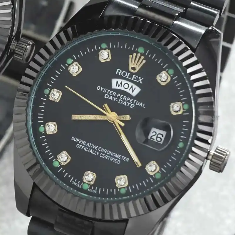 ست ساعت مچی عقربه ای زنانه و مردانه مدل دی دیت 04