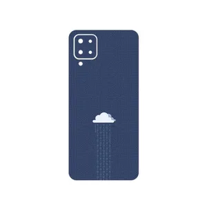 MAHOOT Minimal Data Cloud Cover Sticker for Samsung Galaxy F12