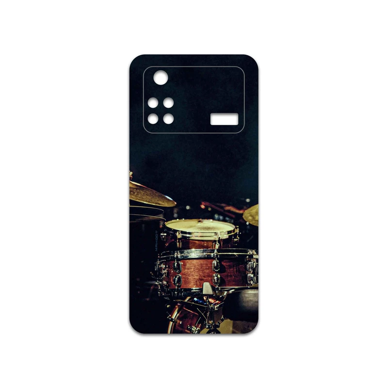 برچسب پوششی ماهوت مدل Drum-Kit مناسب برای گوشی موبایل شیائومی Poco M4 Pro 4G