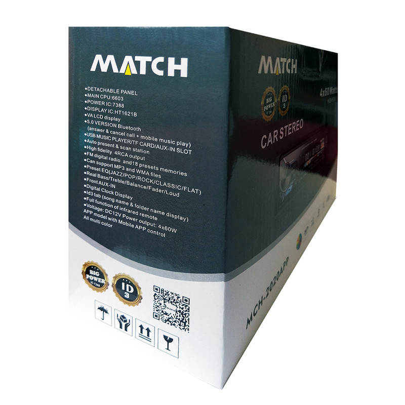 پخش کننده خودرو مچ مدل 2020APP