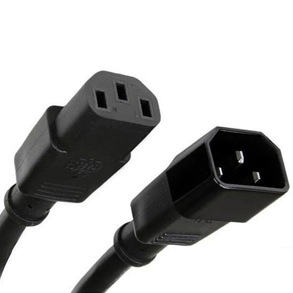 کابل برق بک تو بک بافو مدل 3C*1MM C14-C13 به طول 1 متر