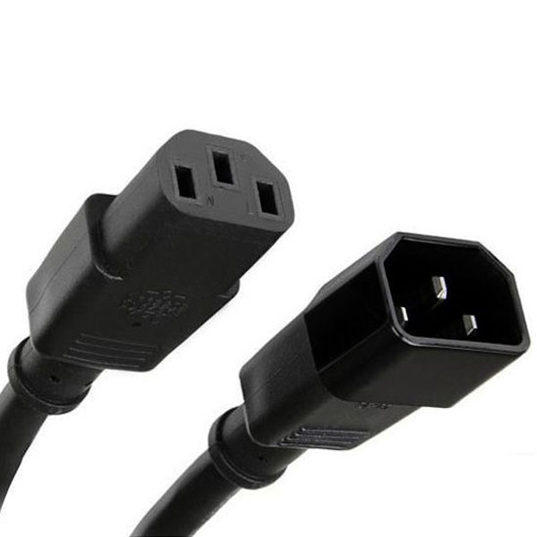 کابل برق بک تو بک بافو مدل 3C*1.5MM C14-C13 طول 1.5 متر