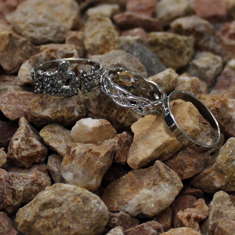 بند انگشتی زنانه کد RKH_1314 مجموعه 3 عددی بند انگشتی زنانه کد RKH_1314 مجموعه 3 عددی