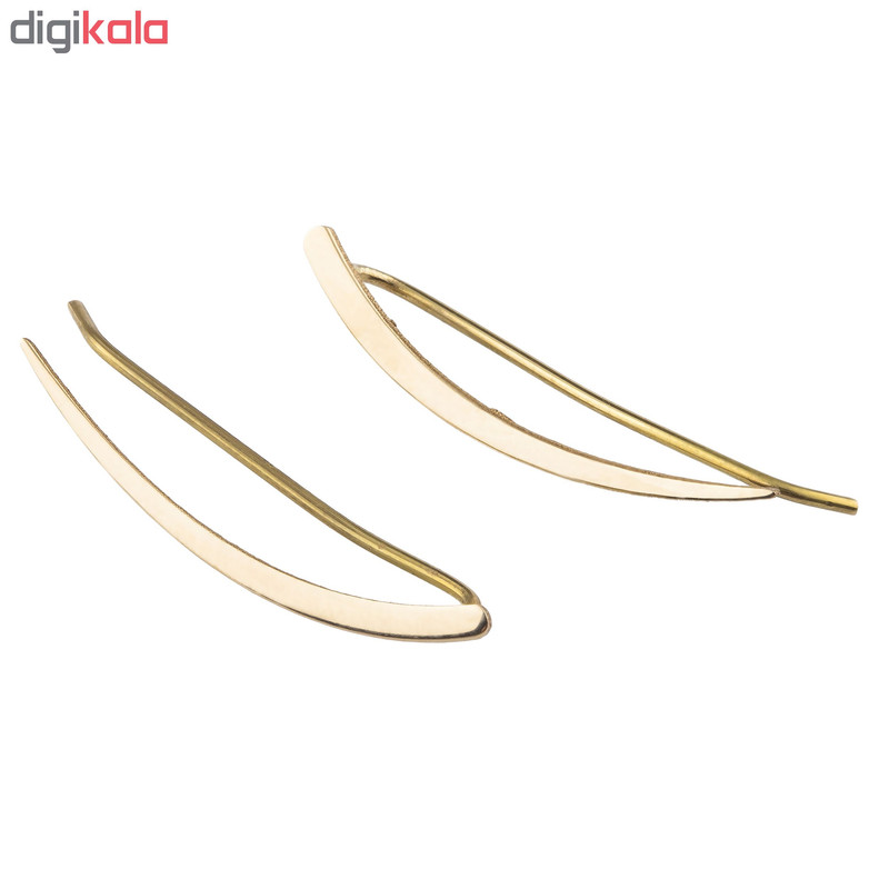 گوشواره طلا 18عیار کد E1001 - 2