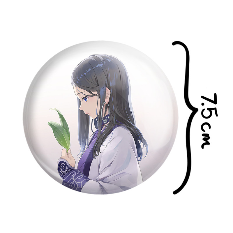 آینه جیبی خندالو طرح اسیرپا انیمه کامویی طلایی Golden Kamuy مدل تاشو کد 23751