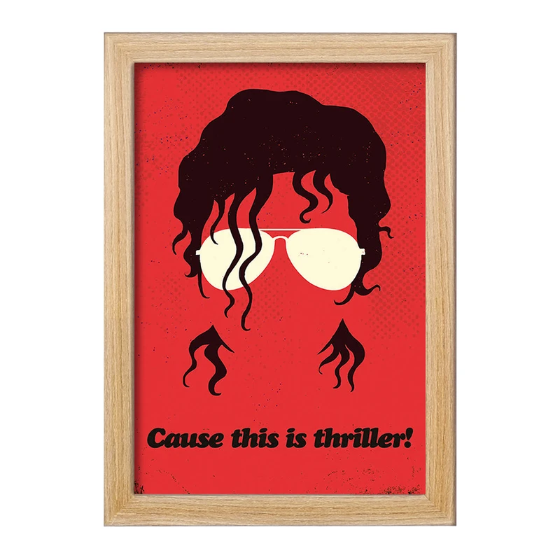 تابلو خندالو مدل مایکل جکسون Michael Jackson  کد 3289