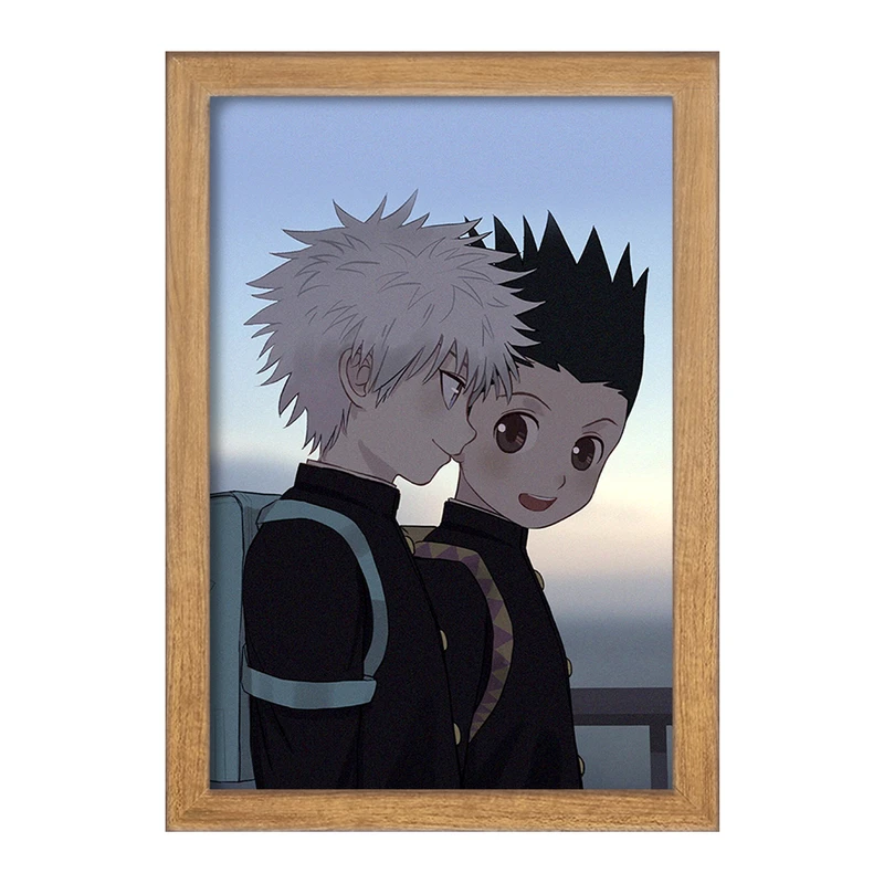 تابلو خندالو مدل گون و کیلوا انیمه هانتر ایکس هانتر Hunter × Hunter  کد 11931