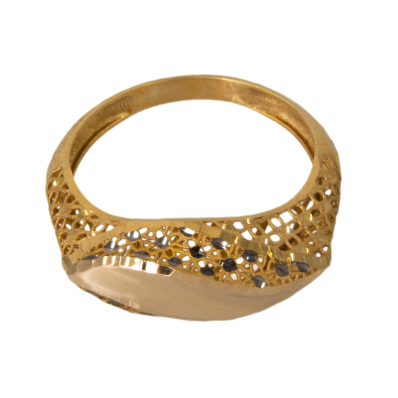 انگشتر طلا 18 عیار زنانه کد 67119