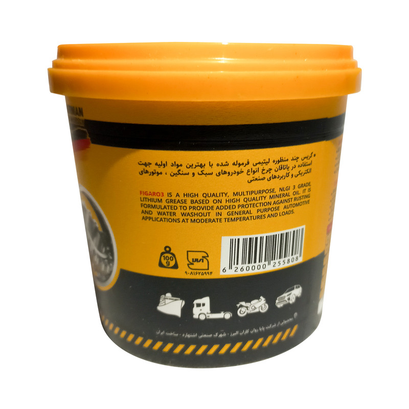 گریس فیگارو مدل LITHIUM3 حجم 100میلی لیتر