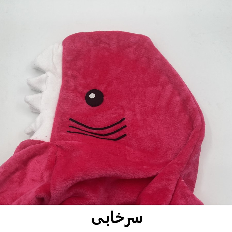 پتو کوکوجم مدل کوسه ای کد 2 سایز 65*145 سانتی متر