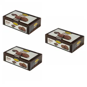 بیسکویت کرمدار با طعم کاکائو گرجی - 360 گرم بسته 3 عددی