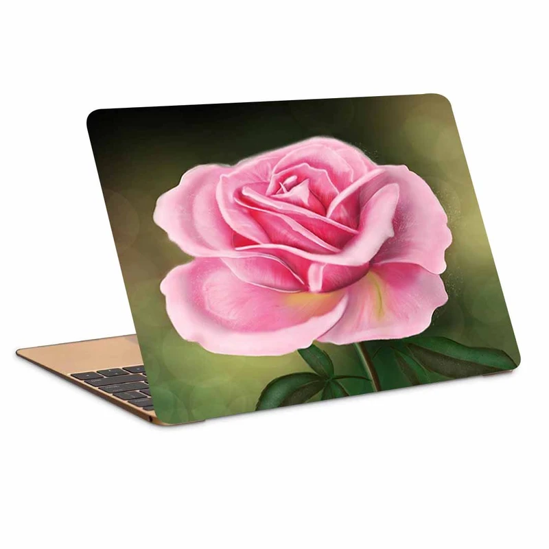 استیکر لپ تاپ طرح گل رز کد P-50مناسب برای لپ تاپ 15.6 اینچ