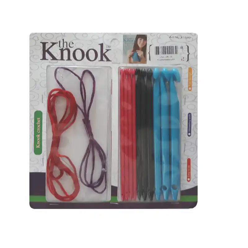 قلاب بافتنی کنووک مدل kn مجموعه 10 عددی