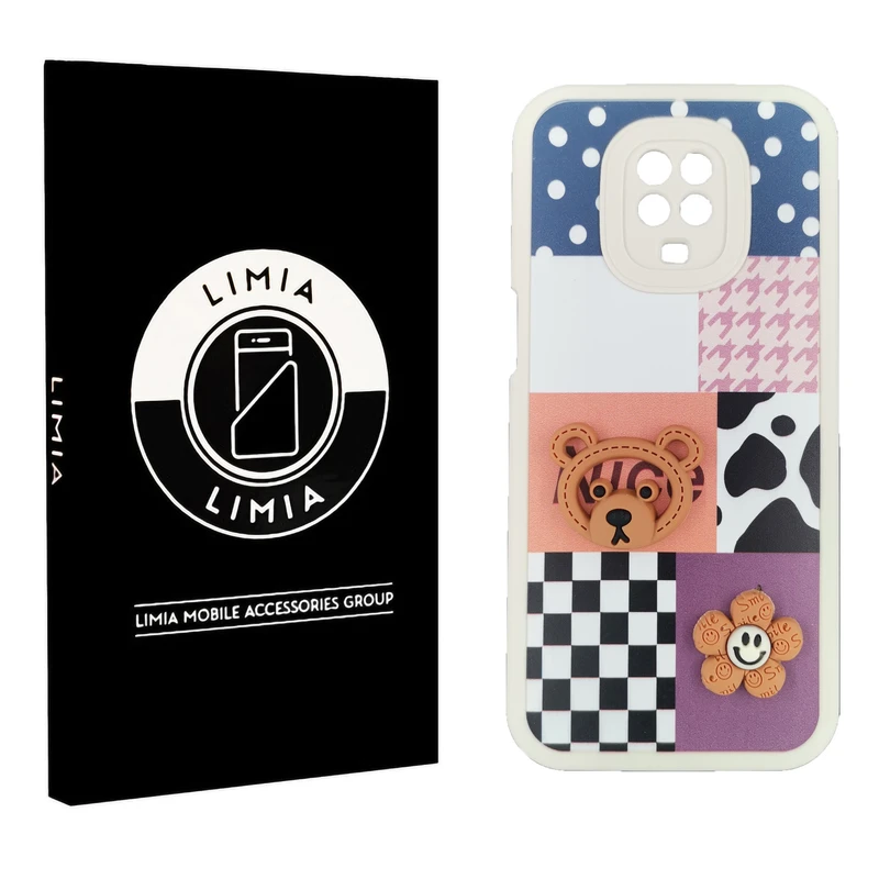 کاور لیمیا مدل فانتزی لنزدار ژله ای طرح عروسکی برجسته مناسب برای گوشی موبایل شیائومی Redmi Note 9/Note 9 Pro