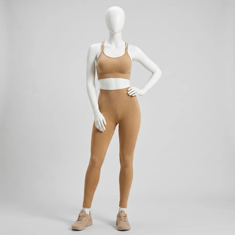 ست نیم‌تنه و لگینگ ورزشی زنانه مدل Second Skin