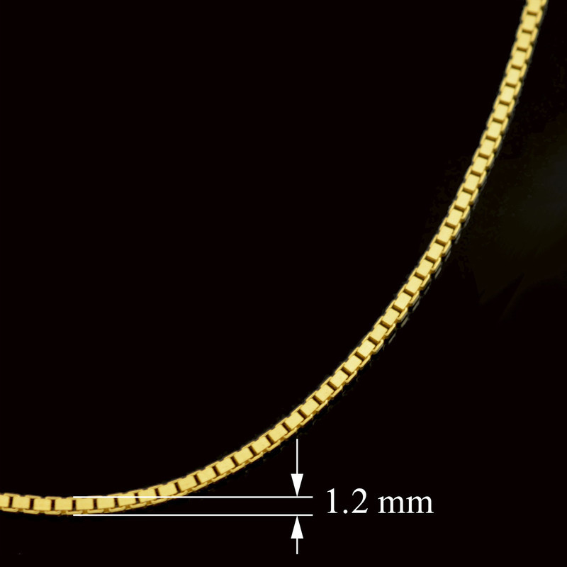 زنجیر طلا 18 عیار زنانه الن نار مدل ونيزي کد EN03